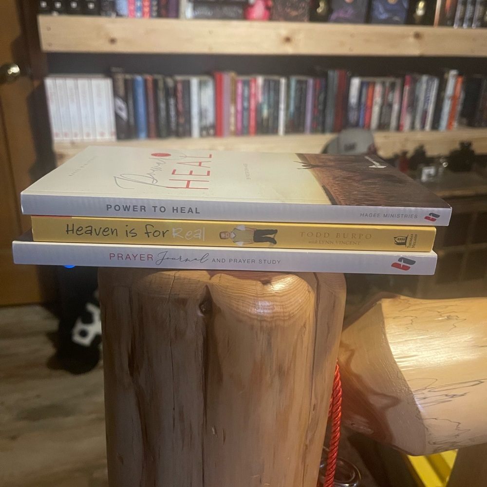 Inspirational Book Set with Yellow and White Covers